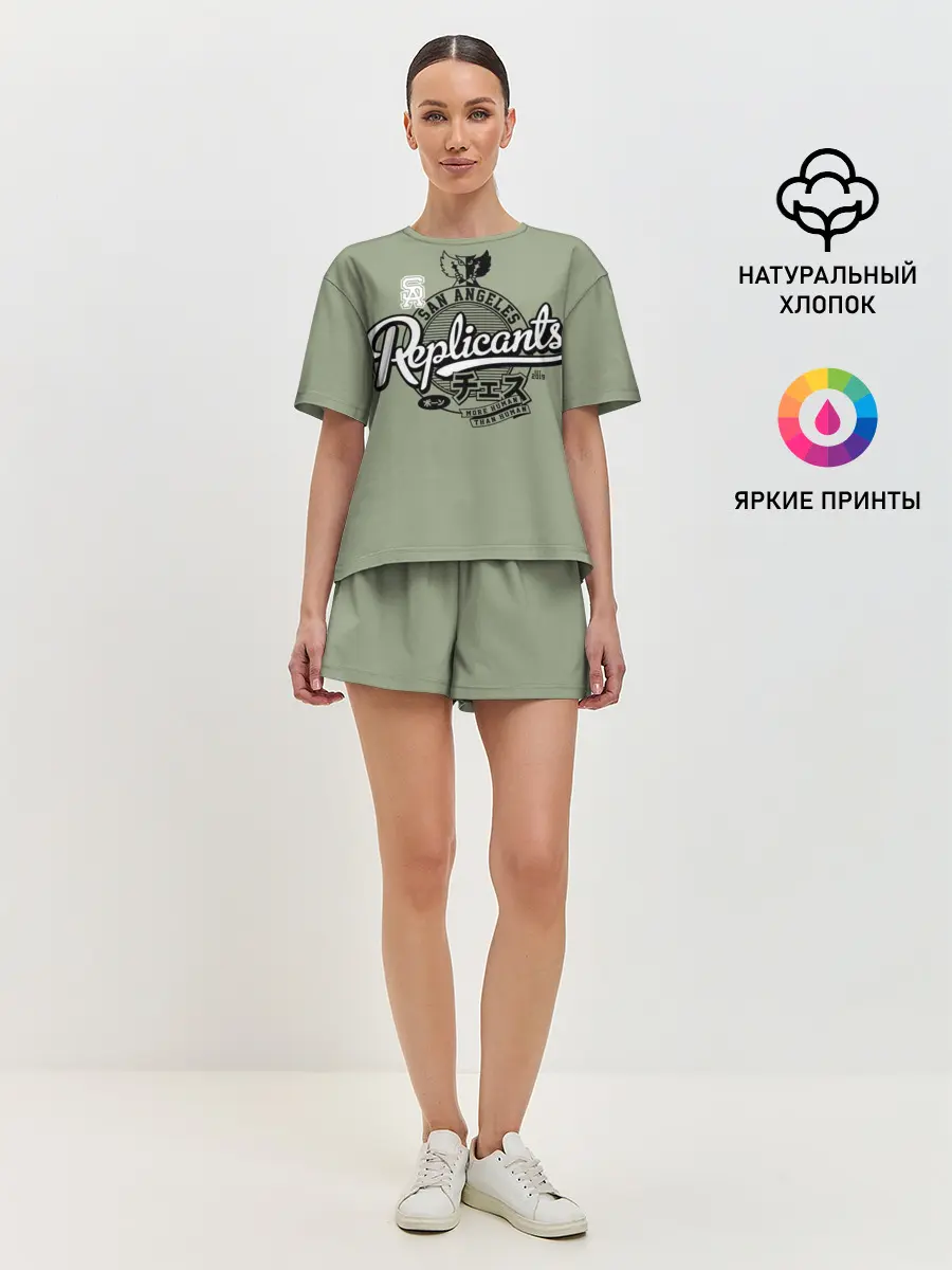 Женская пижама с шортами / Бегущий по лезвию