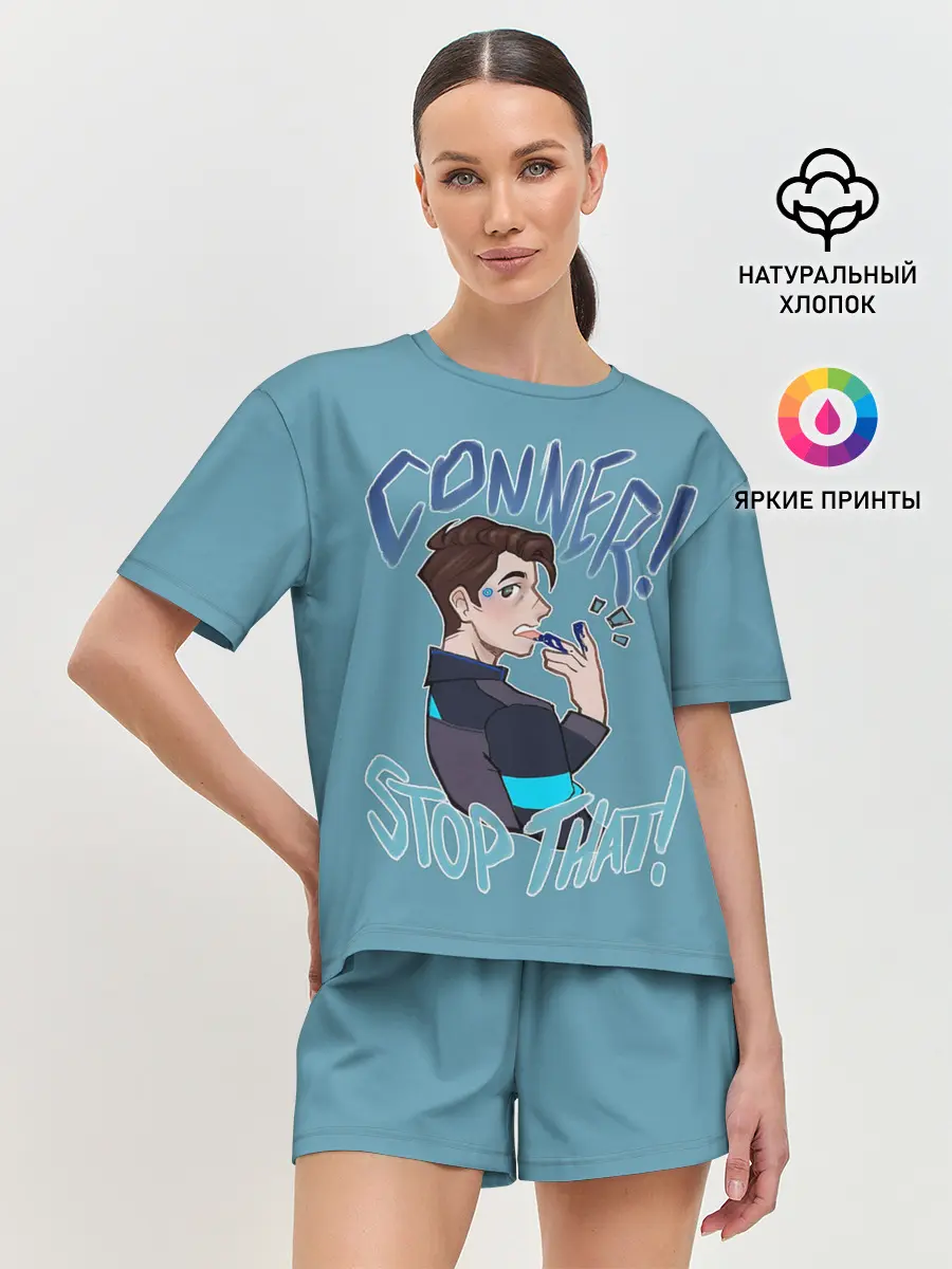 Женская пижама с шортами / CONNER STOP