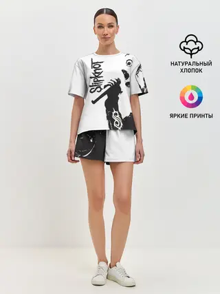 Женская пижама с шортами / Slipknot.