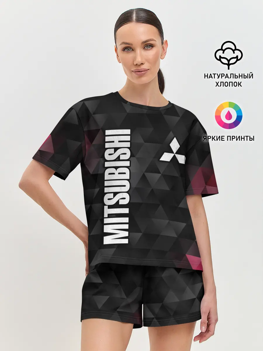 Женская пижама с шортами / Mitsubishi