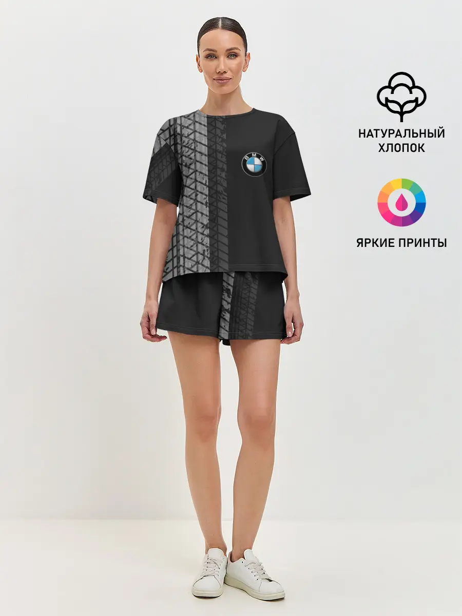 Женская пижама с шортами / BMW