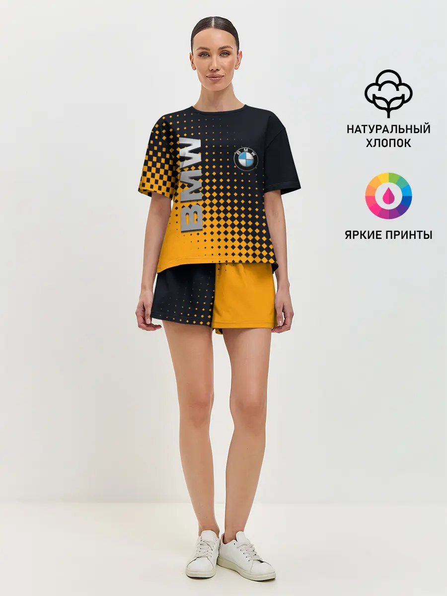 Женская пижама с шортами / BMW