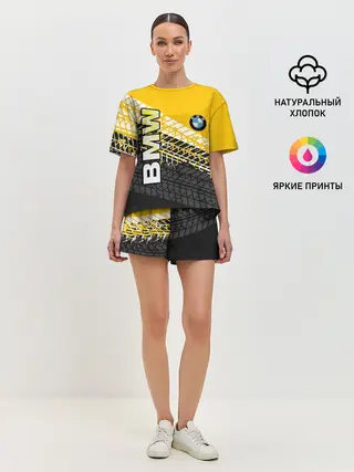 Женская пижама с шортами / BMW