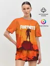 Женская пижама с шортами / Fortnite.