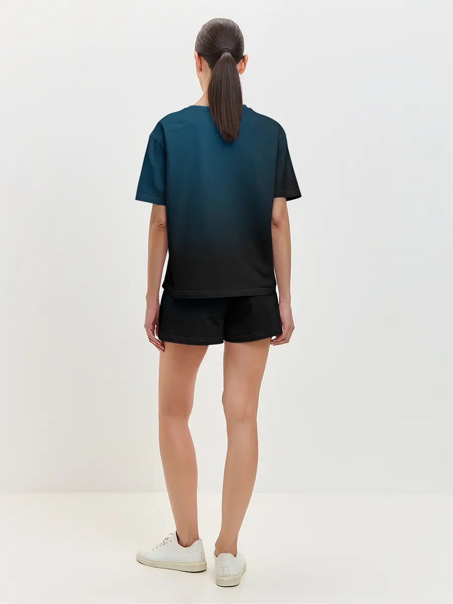 Женская пижама с шортами / Доберман