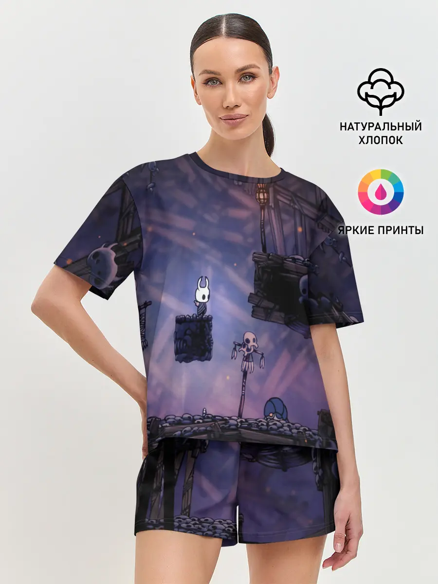 Женская пижама с шортами / HOLLOW KNIGHT