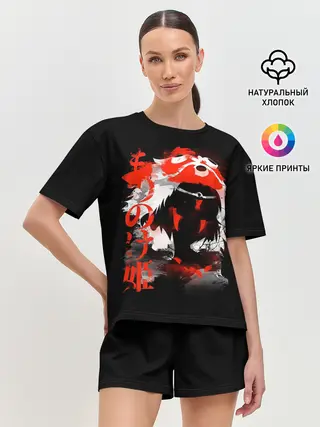 Женская пижама с шортами / Принцесса Мононоке