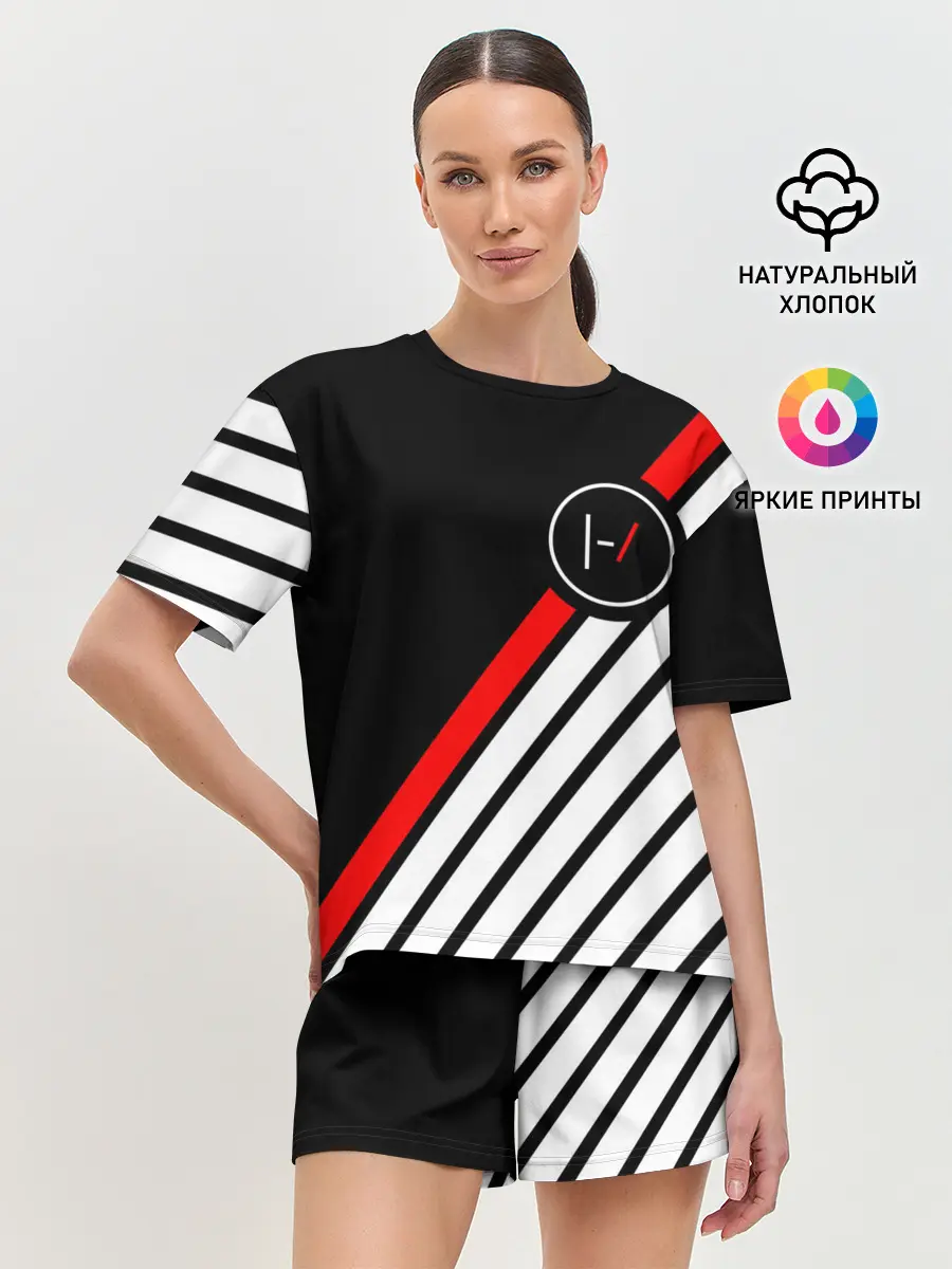 Женская пижама с шортами / TWENTY ONE PILOTS