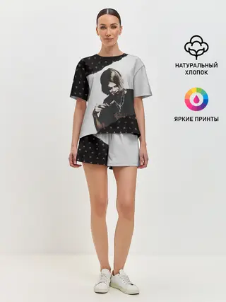 Женская пижама с шортами / ДЖИЗУС