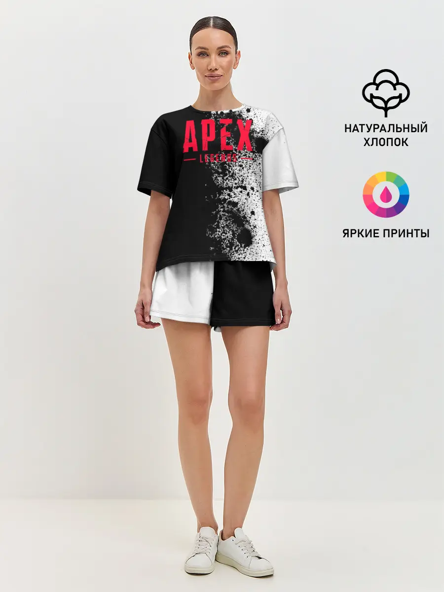 Женская пижама с шортами / апекс легендс