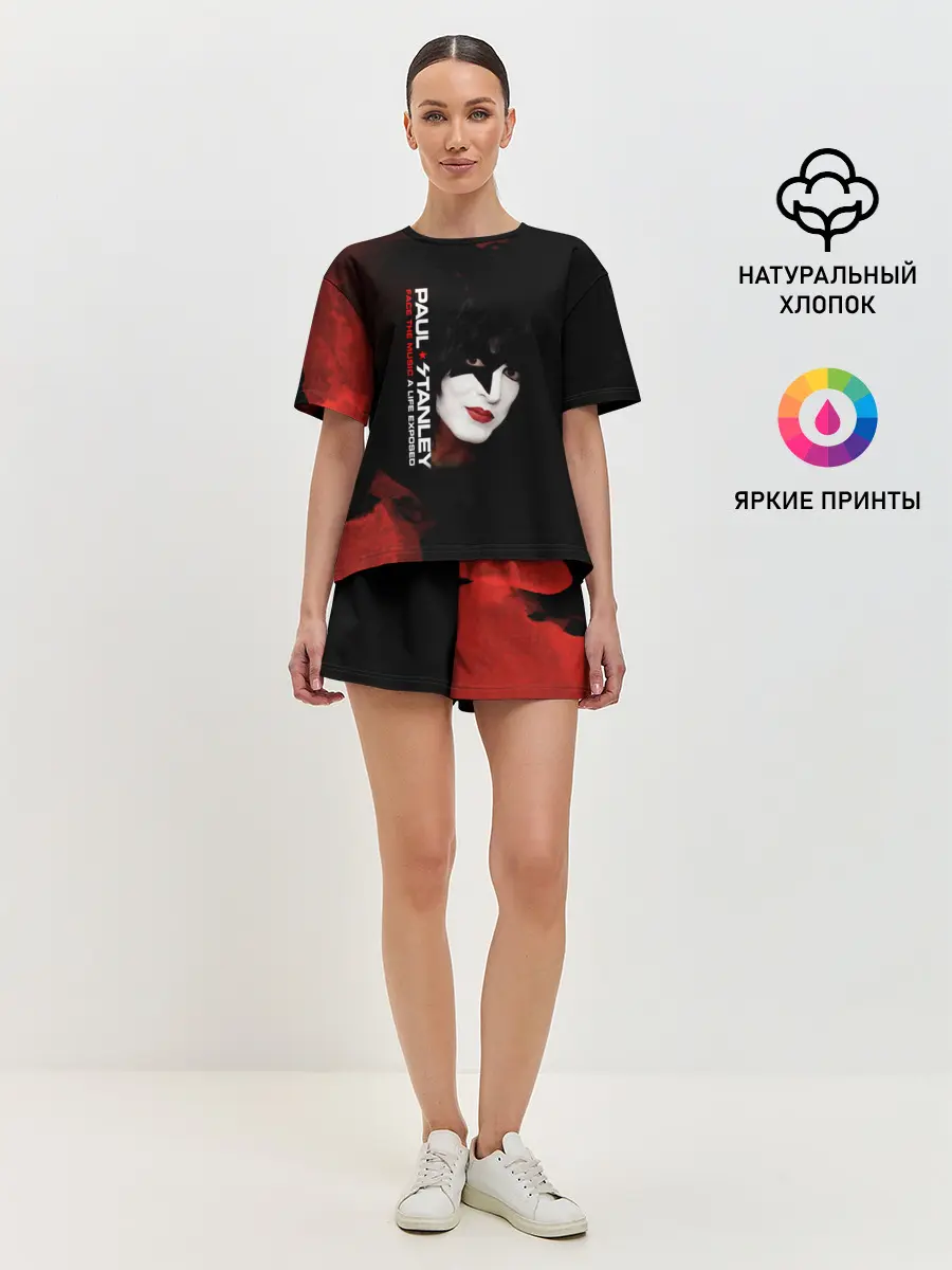 Женская пижама с шортами / Kiss