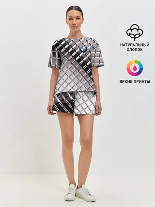 Женская пижама с шортами / BMW