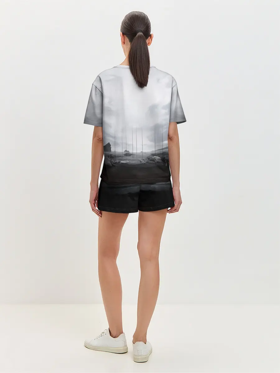 Женская пижама с шортами / DEATH STRANDING