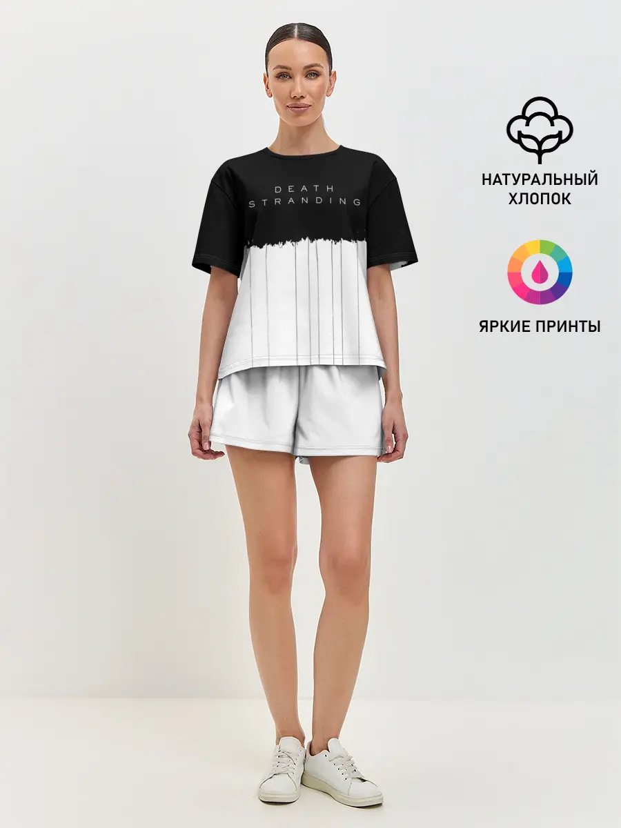 Женская пижама с шортами / DEATH STRANDING