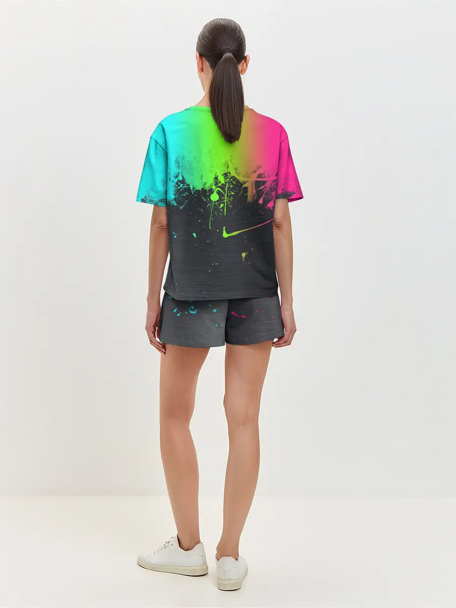 Женская пижама с шортами / Фосфор