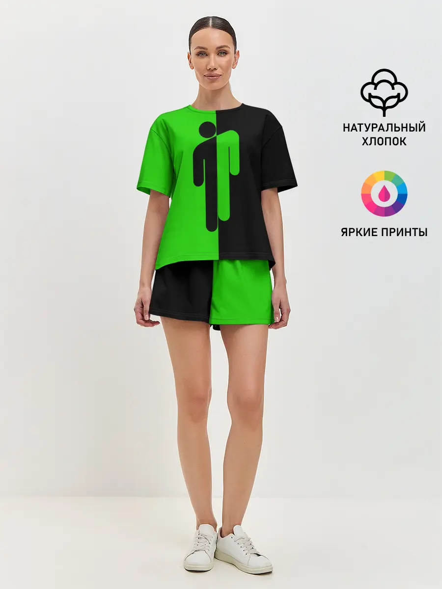 Женская пижама с шортами / BILLIE EILISH