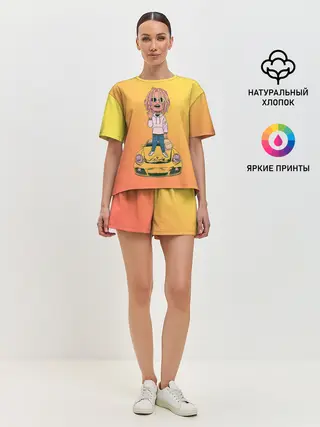 Женская пижама с шортами / Lil Pump - Flex Like Ouu