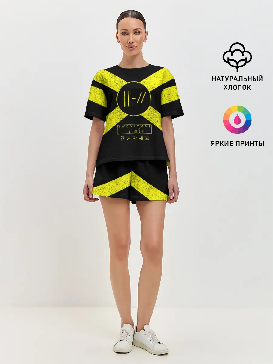 Женская пижама с шортами / Twenty One Pilots 13