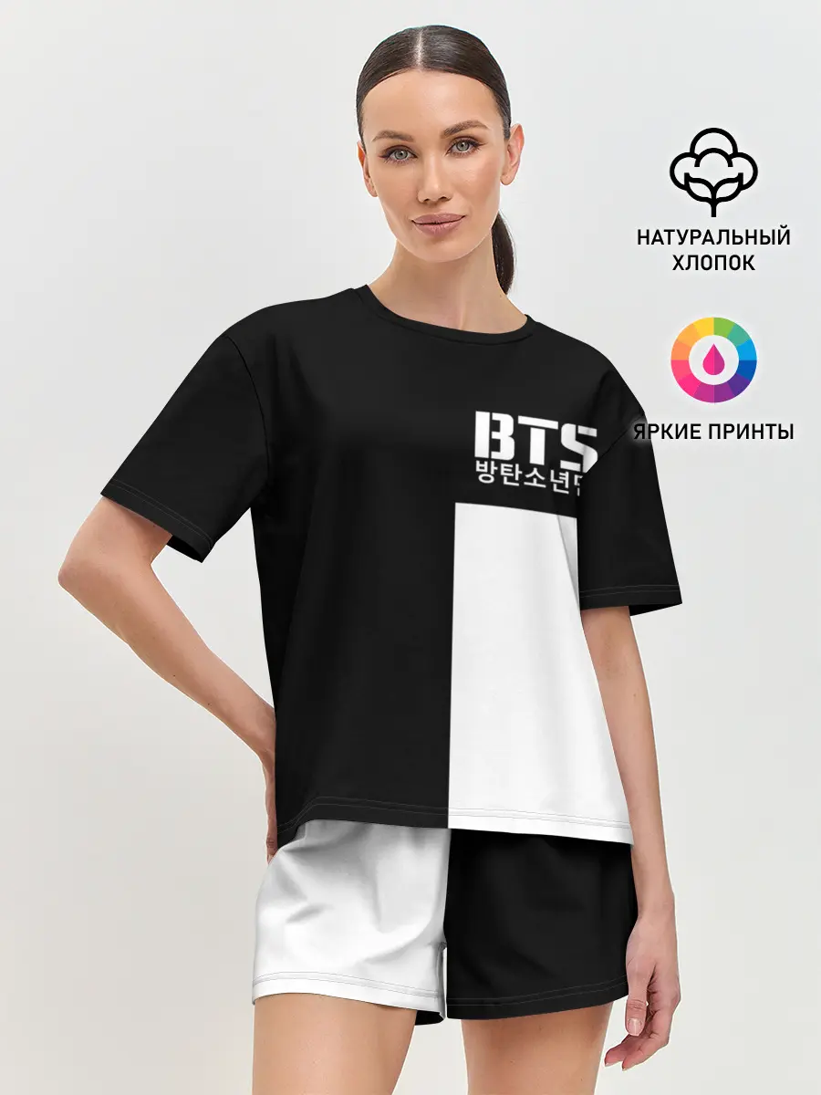 Женская пижама с шортами / BTS [9]