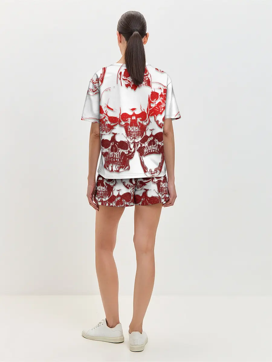 Женская пижама с шортами / Rammstein