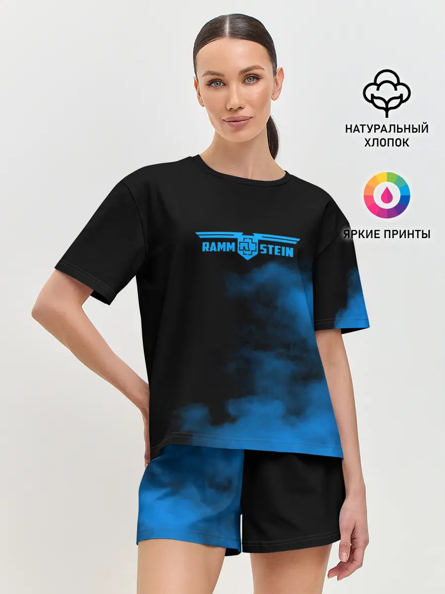 Женская пижама с шортами / Rammstein