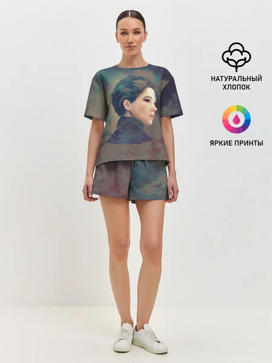 Женская пижама с шортами / Death Stranding