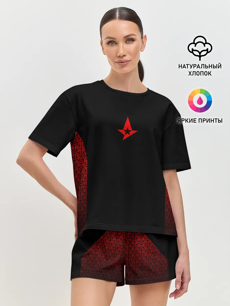 Женская пижама с шортами / Astralis uniform 2019