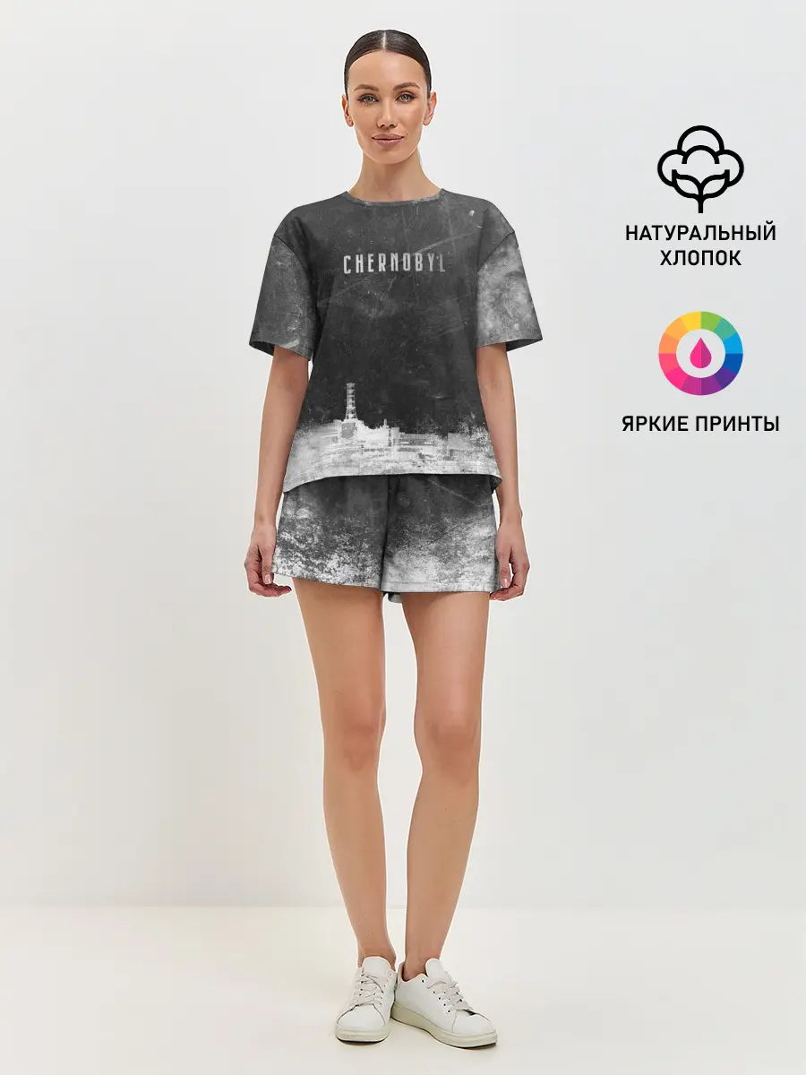Женская пижама с шортами / Чернобыль 3