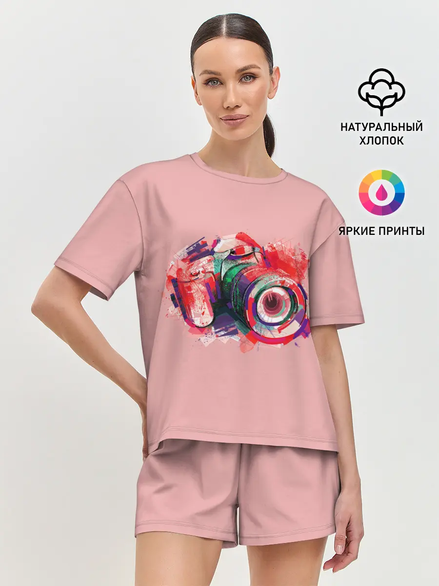 Женская пижама с шортами / Я Фотограф