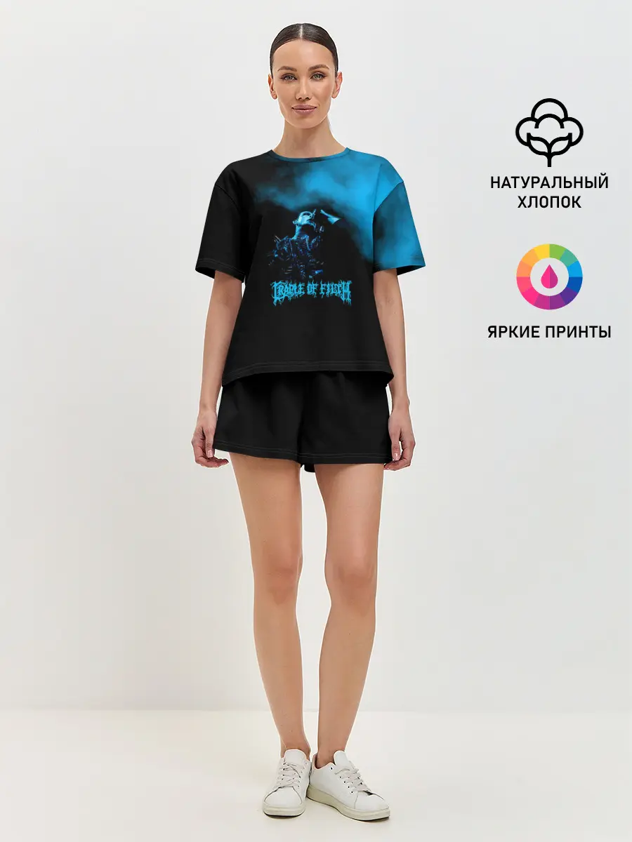 Женская пижама с шортами / Cradle of Filth