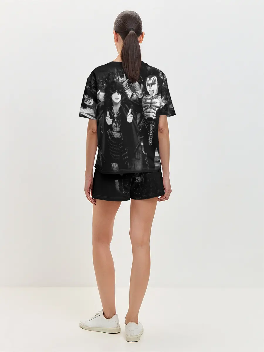 Женская пижама с шортами / Kiss