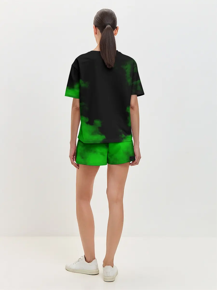 Женская пижама с шортами / Disturbed