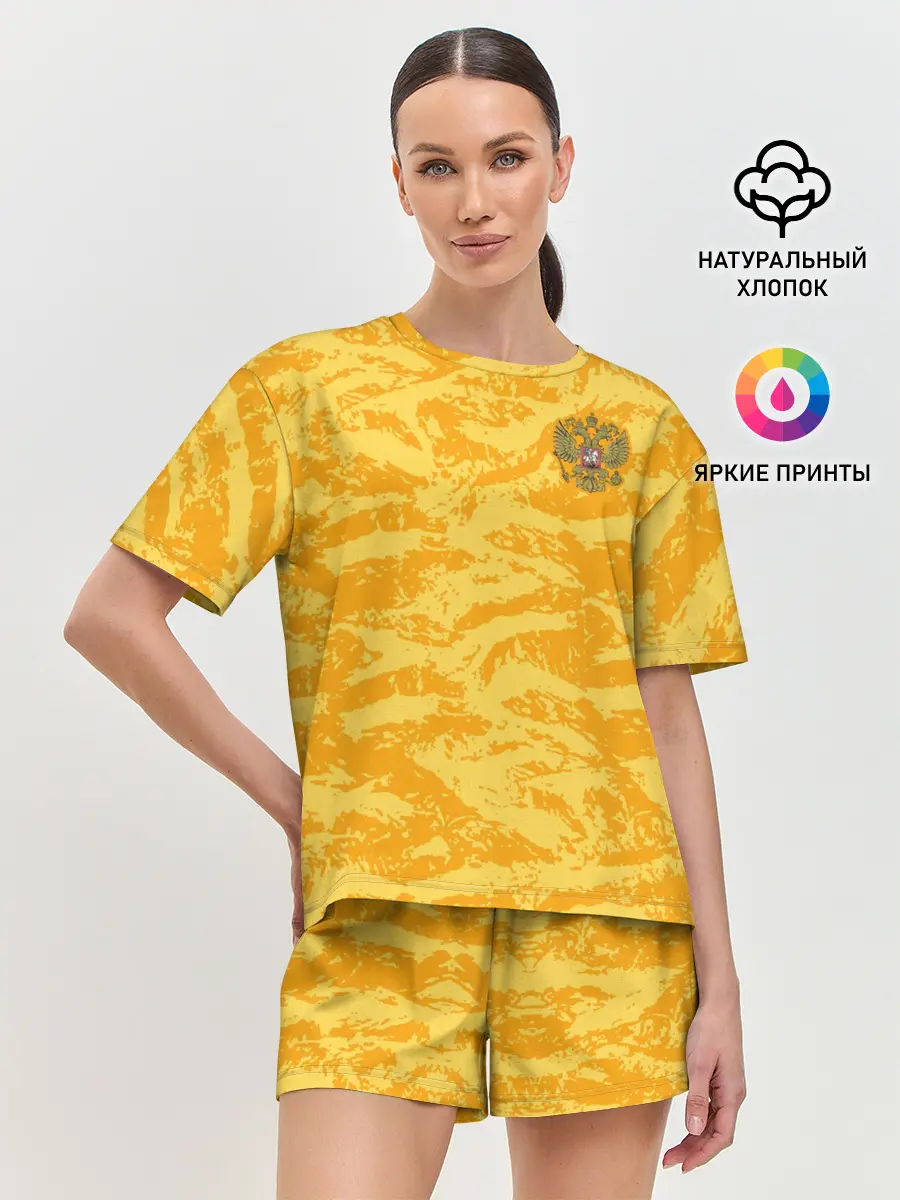Женская пижама с шортами / Russia gk 19-20