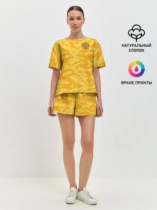 Женская пижама с шортами / Russia gk 19-20