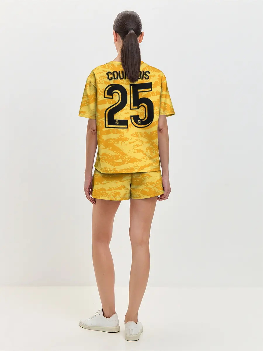 Женская пижама с шортами / Courtois gk home 19-20