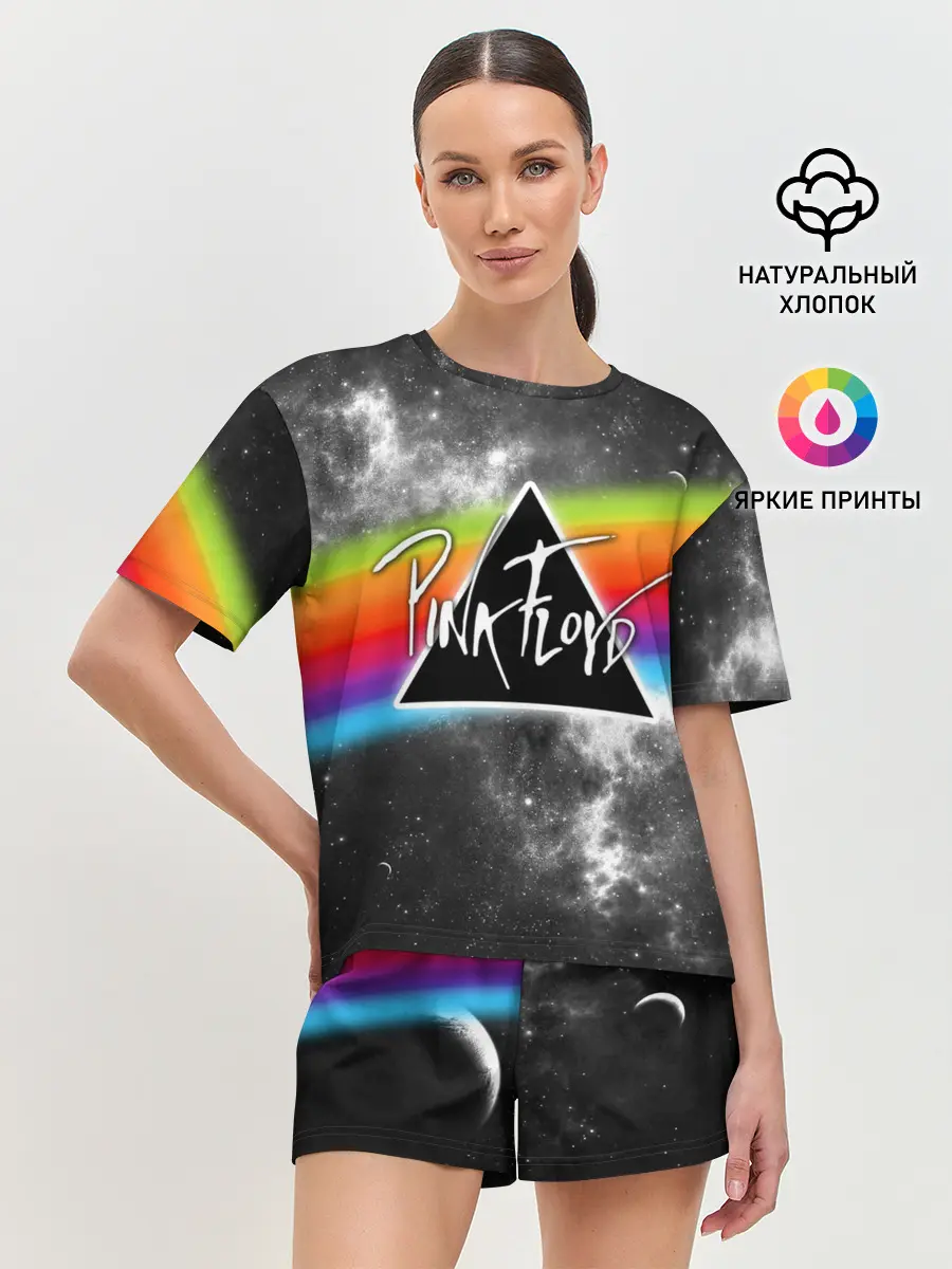 Женская пижама с шортами / PINK FLOYD