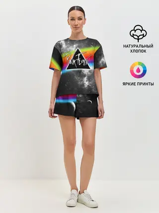 Женская пижама с шортами / PINK FLOYD