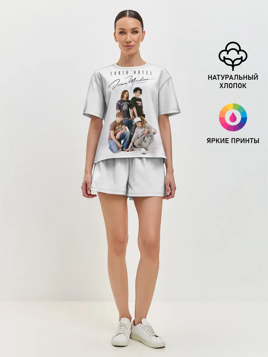 Женская пижама с шортами / Tokio Hotel