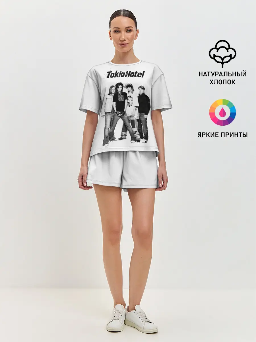Женская пижама с шортами / Tokio Hotel