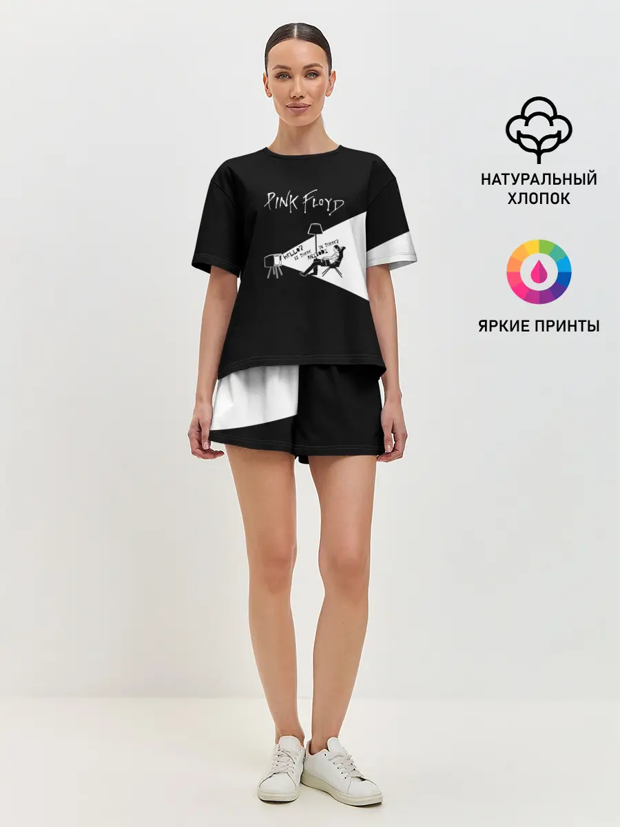 Женская пижама с шортами / Pink Floyd - Comfortably Numb