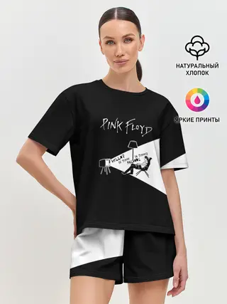 Женская пижама с шортами / Pink Floyd - Comfortably Numb