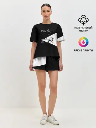 Женская пижама с шортами / Pink Floyd - Comfortably Numb