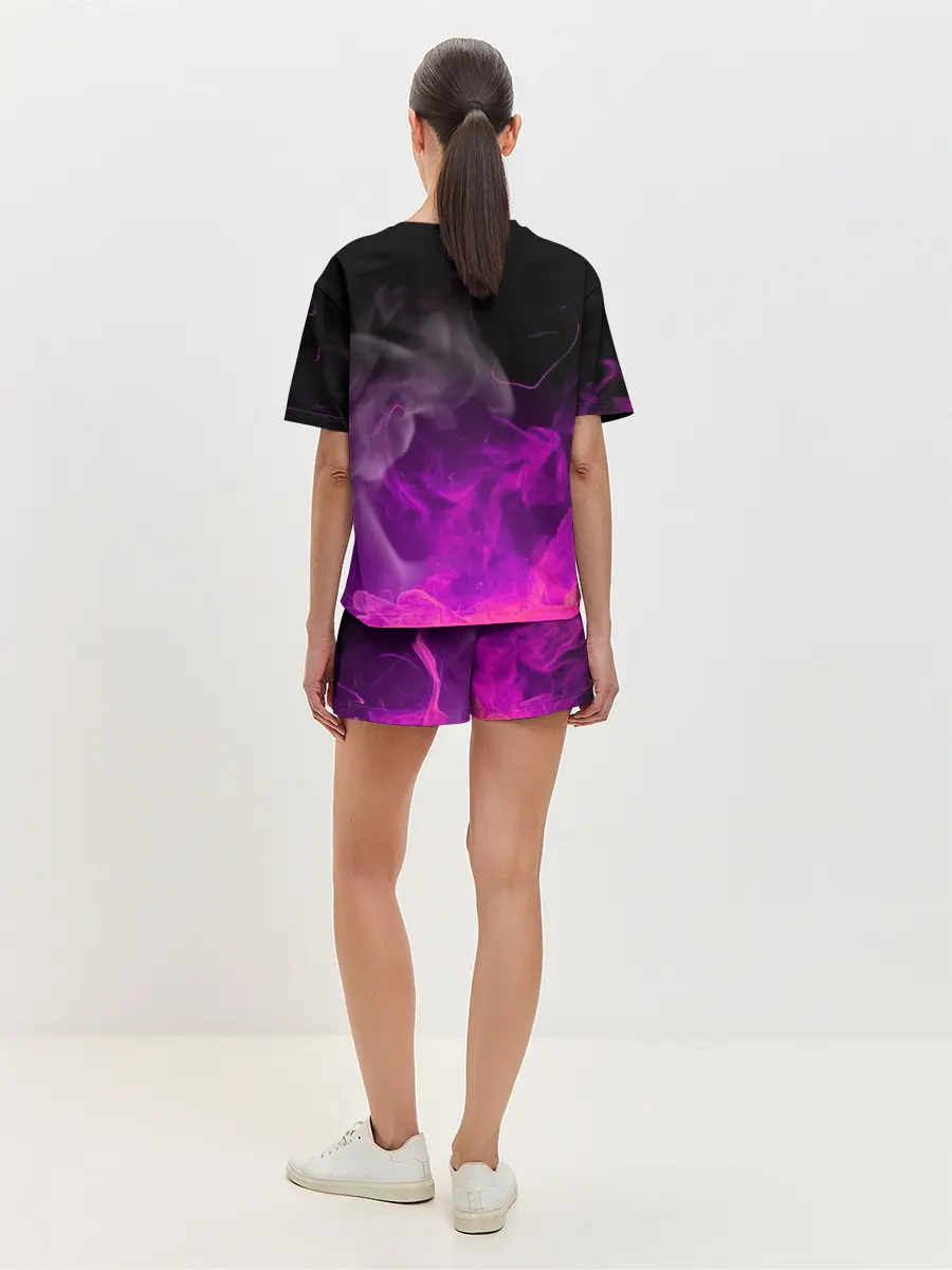 Женская пижама с шортами / CYBERPUNK 2077