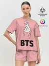 Женская пижама с шортами / РЮКЗАК BTS