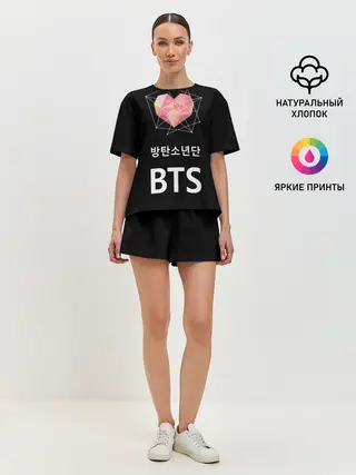 Женская пижама с шортами / РЮКЗАК BTS