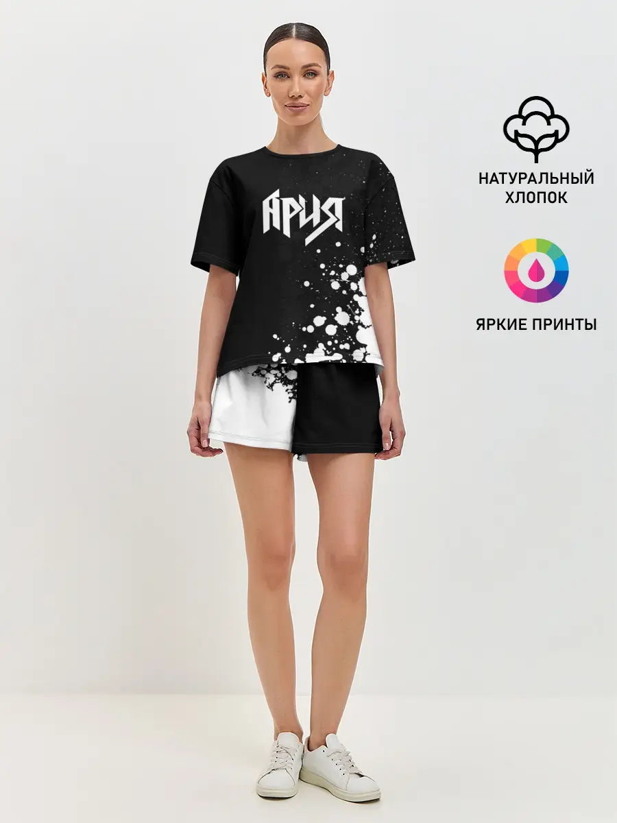 Женская пижама с шортами / Ария