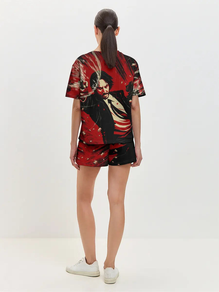 Женская пижама с шортами / Джон Уик