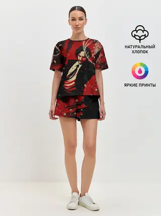 Женская пижама с шортами / Джон Уик