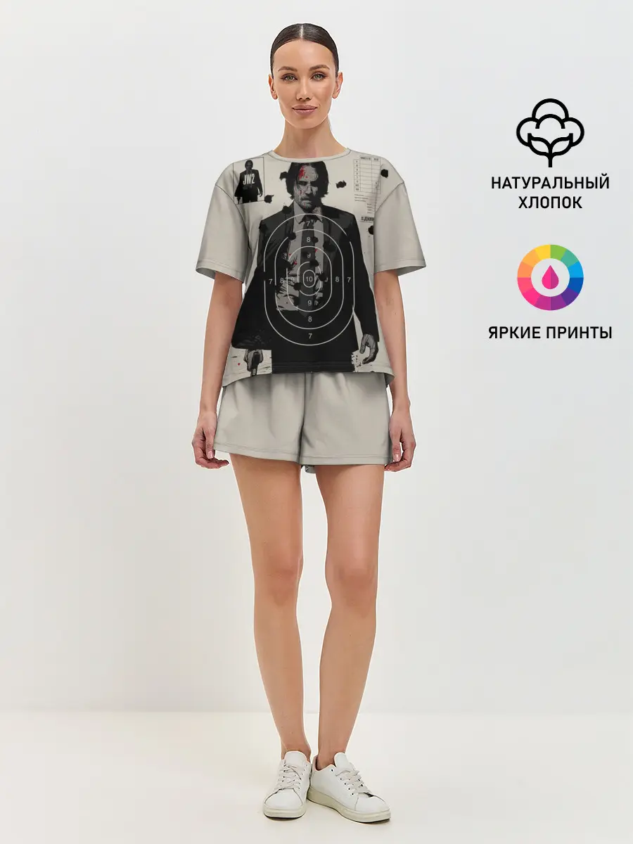 Женская пижама с шортами / Джон Уик 2