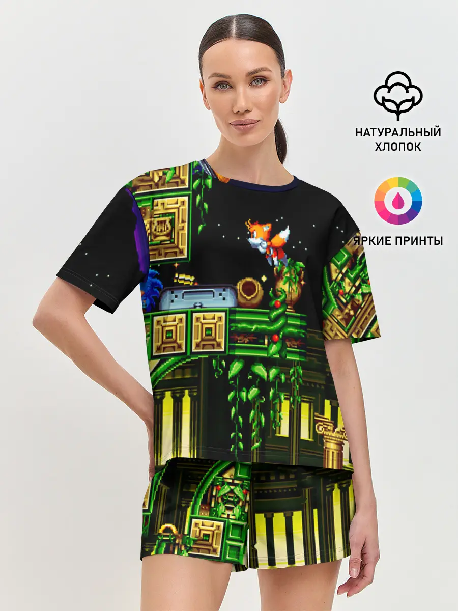 Женская пижама с шортами / SONIC